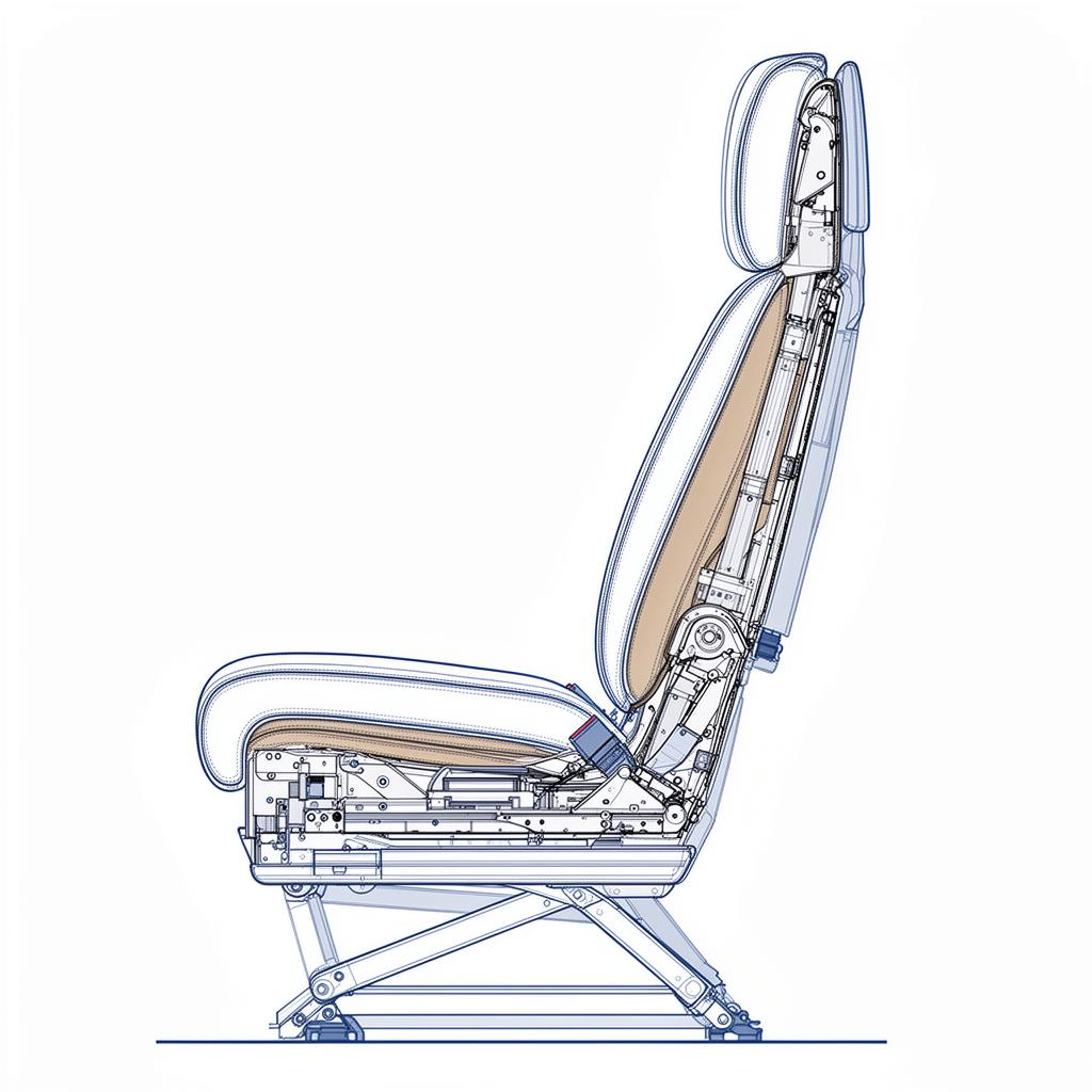 Engineering innovation in aircraft seat design